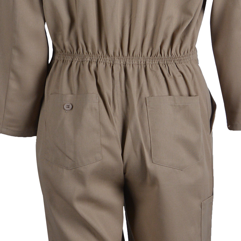 C01 Quần áo bảo hộ lao động nhiều túi màu nâu bền bỉ C01 Quần áo bảo hộ lao động nhiều túi màu nâu bền bỉ