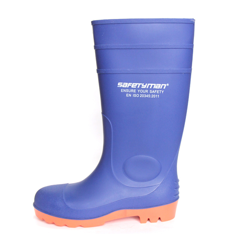 Giày bảo hộ lao động chống axit và kiềm bằng thép SS032 Giày bảo hộ lao động chống axit và kiềm bằng thép SS032