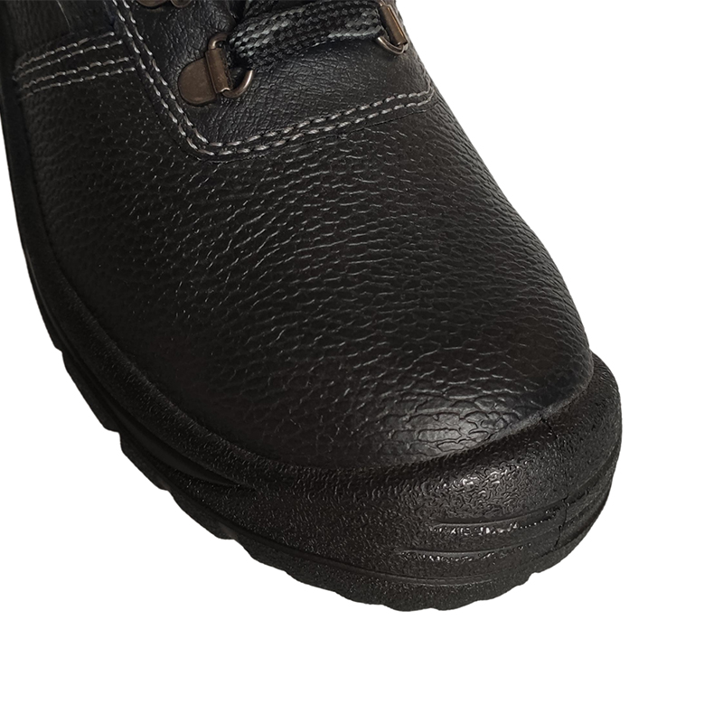 Giày bảo hộ ngón chân bằng thép da bò hai lớp SS604 Giày bảo hộ ngón chân bằng thép da bò hai lớp SS604