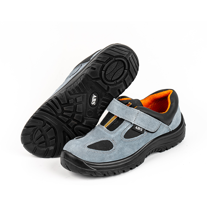 Giày bảo hộ da lộn mũi nhọn bằng thép lưới thoáng khí SS106 Giày bảo hộ da lộn mũi nhọn bằng thép lưới thoáng khí SS106