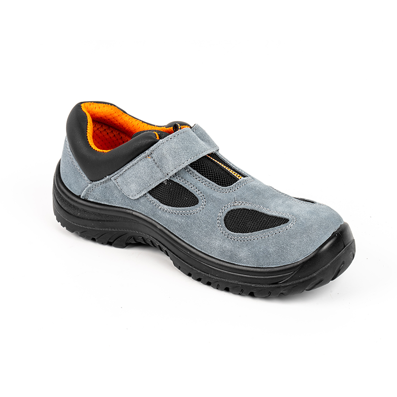 Giày bảo hộ da lộn mũi nhọn bằng thép lưới thoáng khí SS106 Giày bảo hộ da lộn mũi nhọn bằng thép lưới thoáng khí SS106