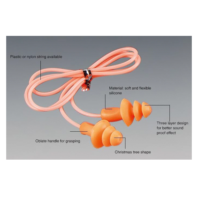 EM123 Nút tai giảm tiếng ồn TPR/PU hình cây EM123 Nút tai giảm tiếng ồn TPR/PU hình cây